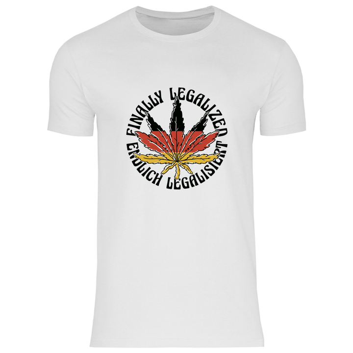 Endlich Legalisiert - Herren T - Shirt - Textilzauber