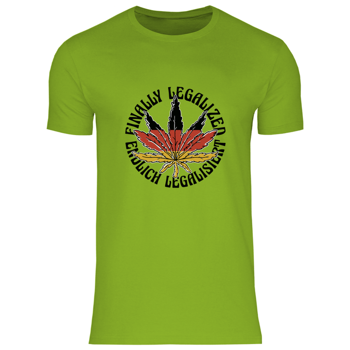 Endlich Legalisiert - Herren T - Shirt - Textilzauber