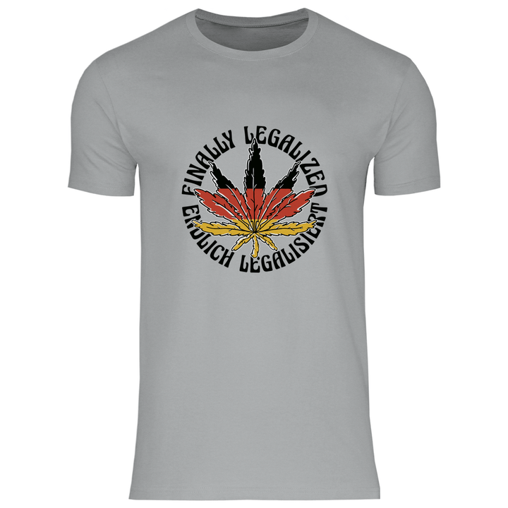 Endlich Legalisiert - Herren T - Shirt - Textilzauber