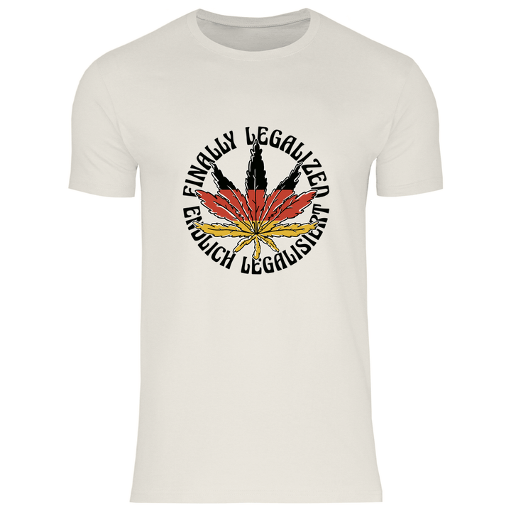 Endlich Legalisiert - Herren T - Shirt - Textilzauber