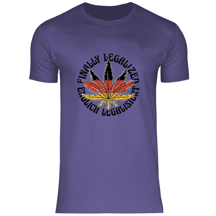 Endlich Legalisiert - Herren T - Shirt - Textilzauber