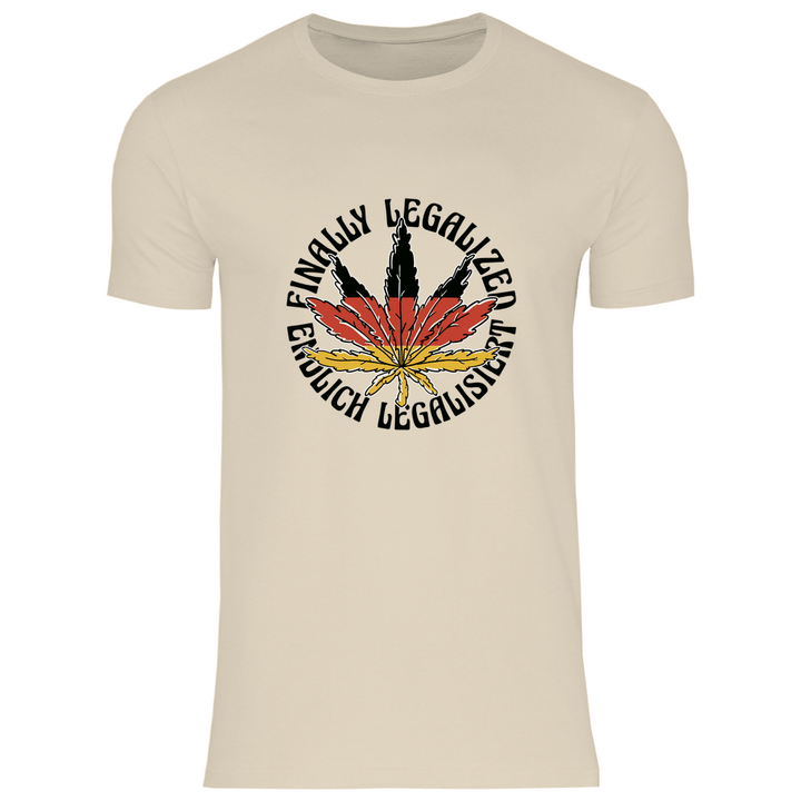 Endlich Legalisiert - Herren T - Shirt - Textilzauber
