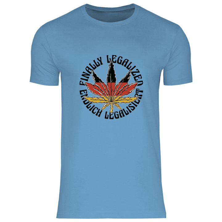 Endlich Legalisiert - Herren T - Shirt - Textilzauber