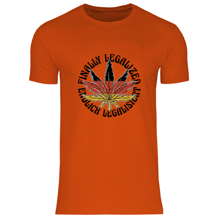 Endlich Legalisiert - Herren T - Shirt - Textilzauber