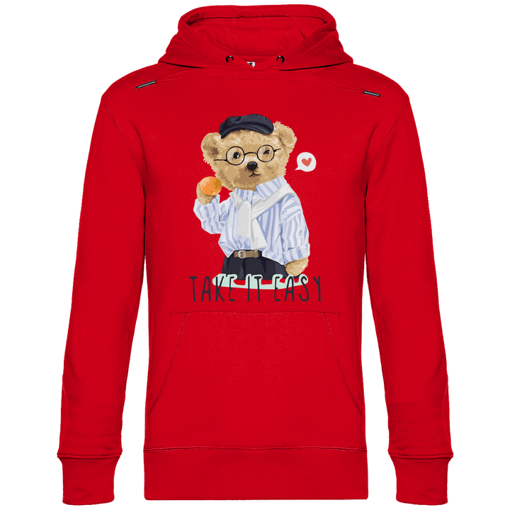 Entspannter Teddy - Herren Hoodie - Textilzauber