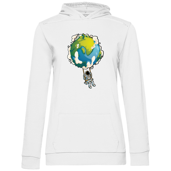 Erdschaukel - Damen Hoodie - Textilzauber