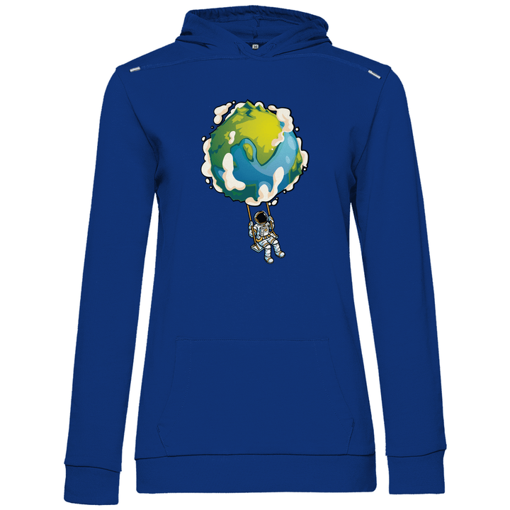 Erdschaukel - Damen Hoodie - Textilzauber