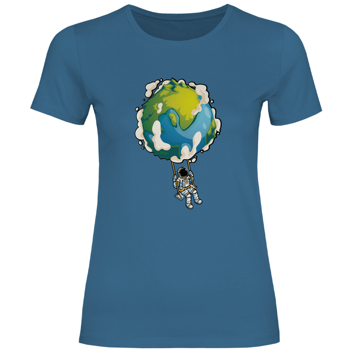 Erdschaukel - Damen T - Shirt - Textilzauber