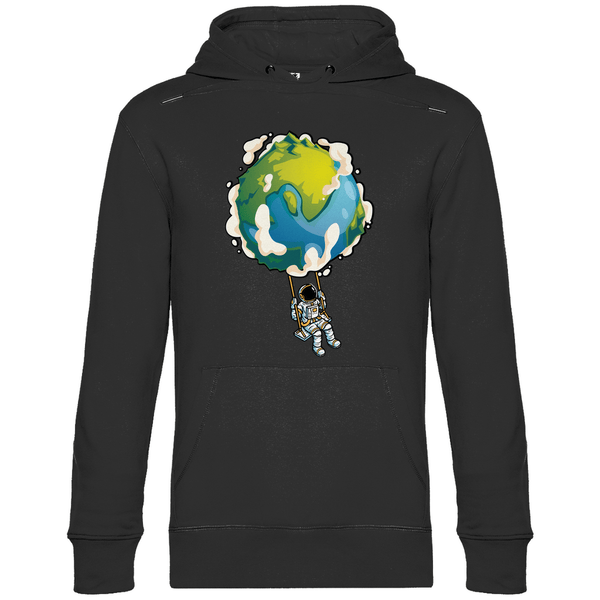 Erdschaukel - Herren Hoodie - Textilzauber