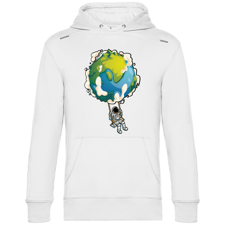 Erdschaukel - Herren Hoodie - Textilzauber