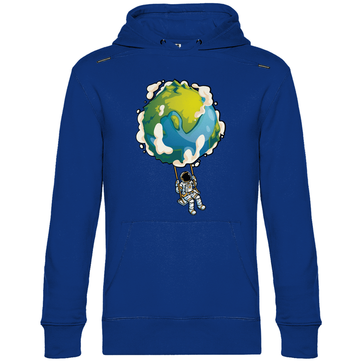 Erdschaukel - Herren Hoodie - Textilzauber