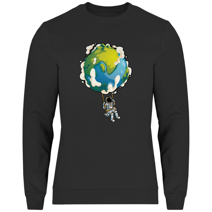 Erdschaukel - Herren Sweatshirt - Textilzauber