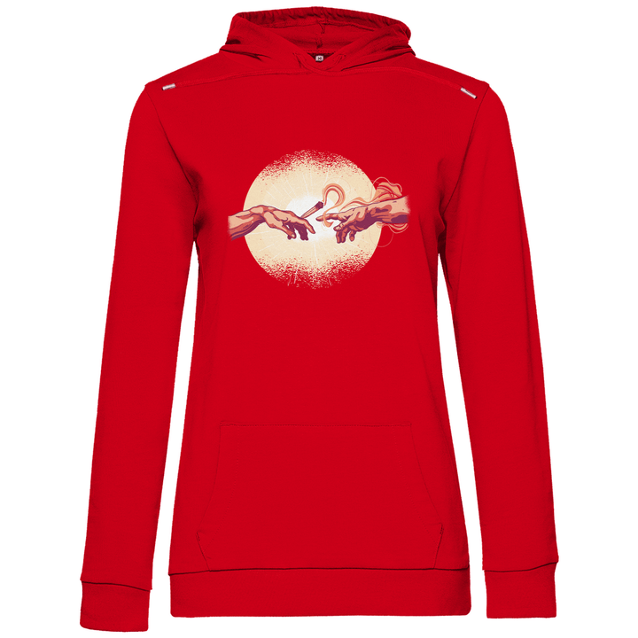 Erschaffung des Joint - Damen Hoodie - Textilzauber