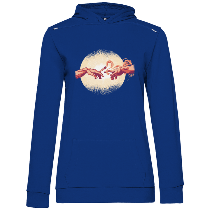 Erschaffung des Joint - Damen Hoodie - Textilzauber