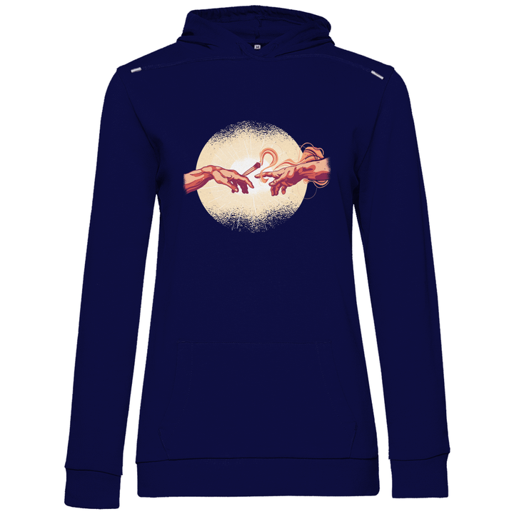 Erschaffung des Joint - Damen Hoodie - Textilzauber