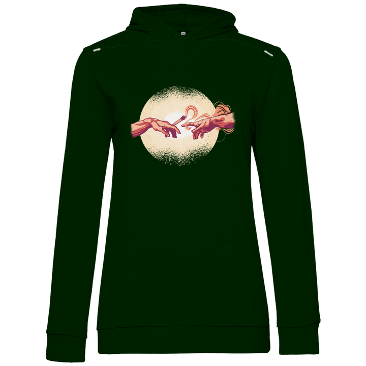 Erschaffung des Joint - Damen Hoodie - Textilzauber