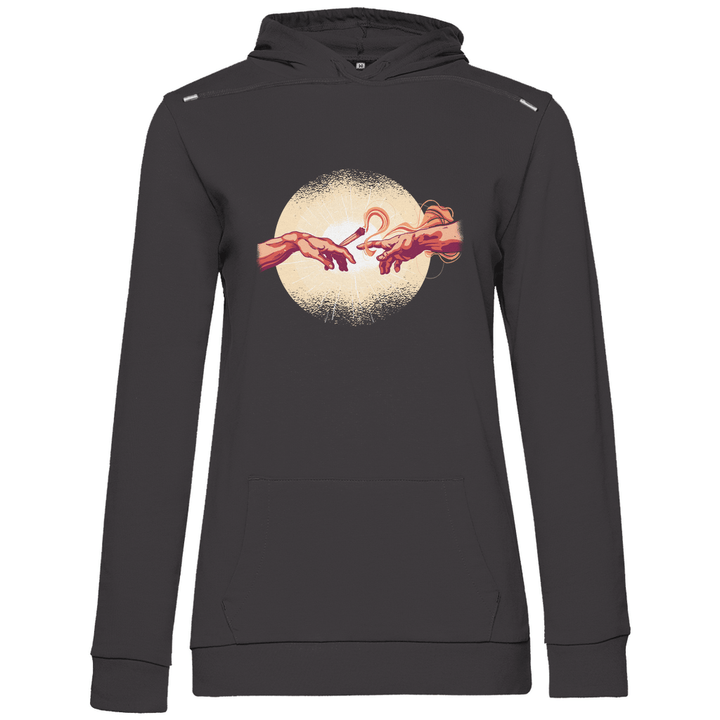 Erschaffung des Joint - Damen Hoodie - Textilzauber