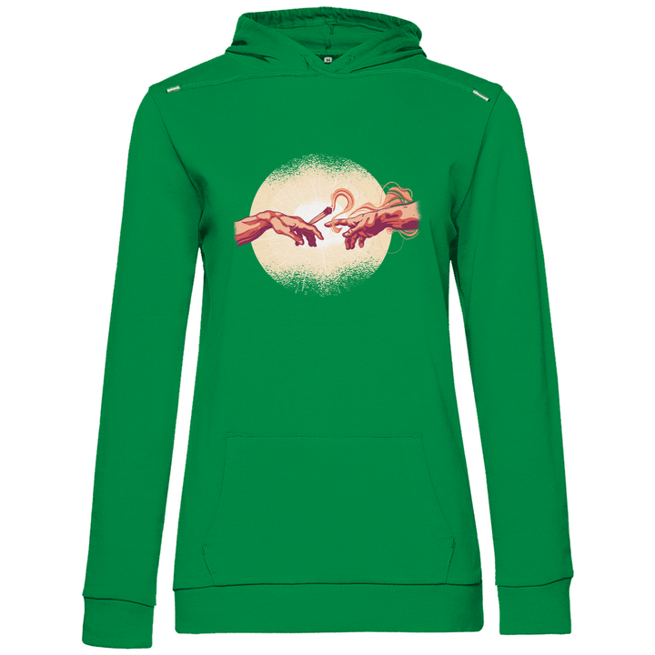 Erschaffung des Joint - Damen Hoodie - Textilzauber