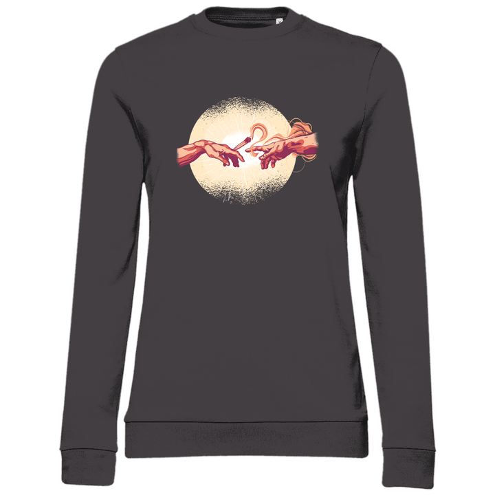 Erschaffung des Joint - Damen Sweatshirt - Textilzauber