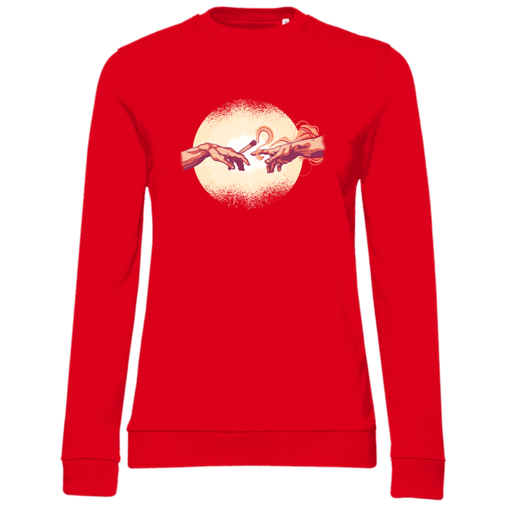 Erschaffung des Joint - Damen Sweatshirt - Textilzauber
