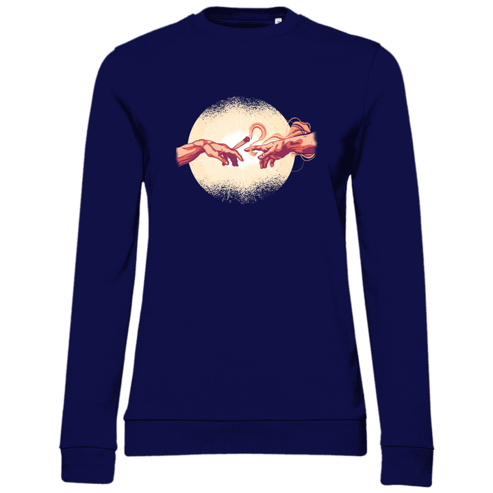 Erschaffung des Joint - Damen Sweatshirt - Textilzauber