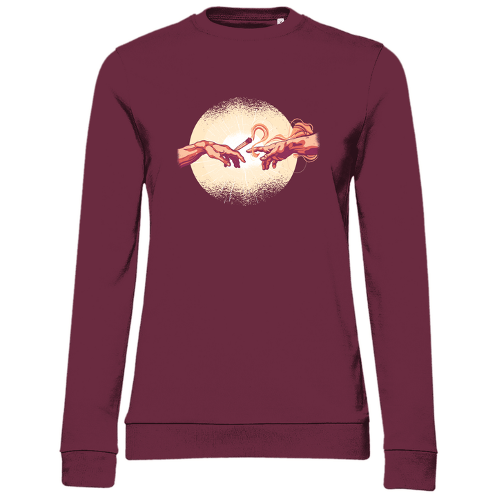 Erschaffung des Joint - Damen Sweatshirt - Textilzauber