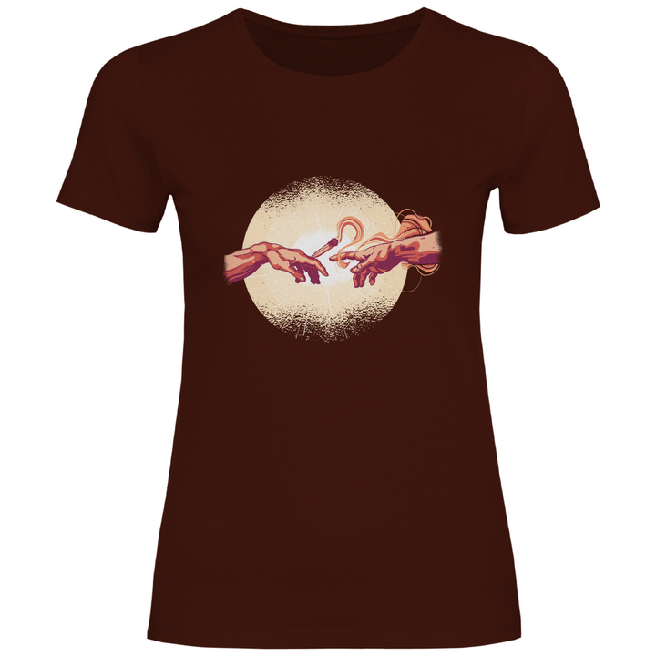 Erschaffung des Joint - Damen T - Shirt - Textilzauber