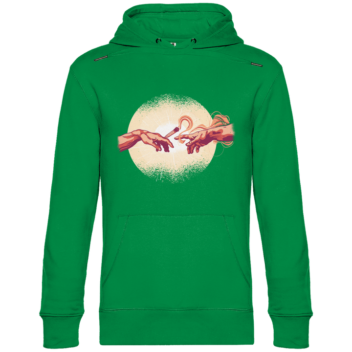 Erschaffung des Joint - Herren Hoodie - Textilzauber