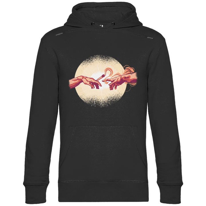 Erschaffung des Joint - Herren Hoodie - Textilzauber