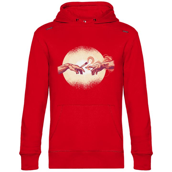 Erschaffung des Joint - Herren Hoodie - Textilzauber