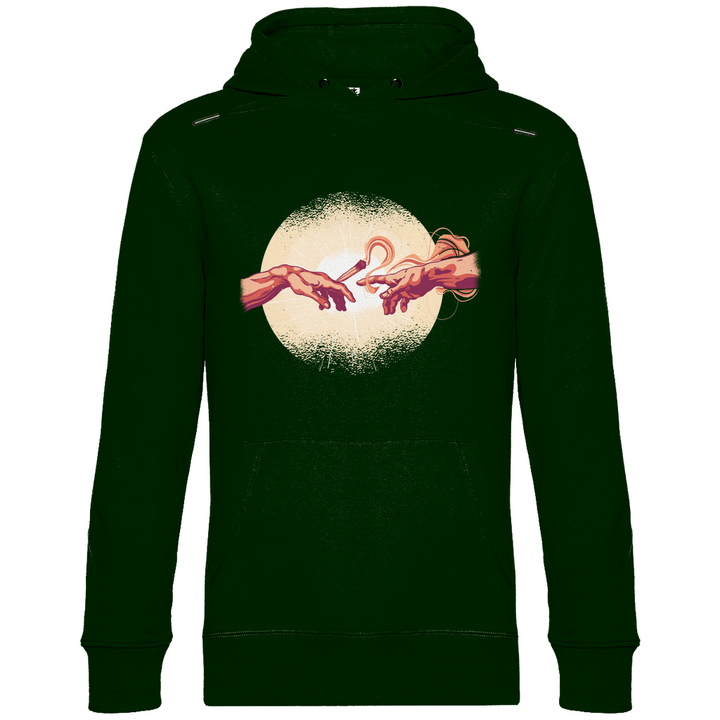 Erschaffung des Joint - Herren Hoodie - Textilzauber