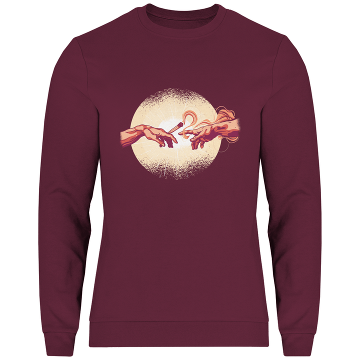 Erschaffung des Joint - Herren Sweatshirt - Textilzauber