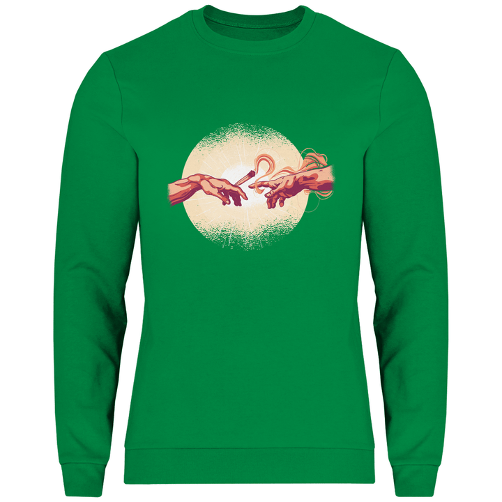 Erschaffung des Joint - Herren Sweatshirt - Textilzauber