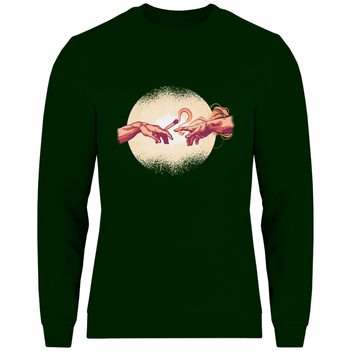 Erschaffung des Joint - Herren Sweatshirt - Textilzauber