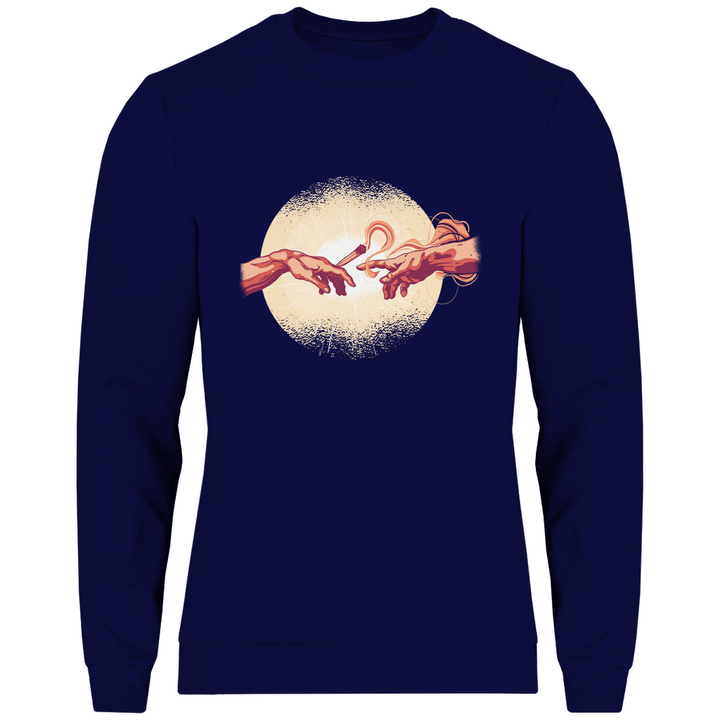 Erschaffung des Joint - Herren Sweatshirt - Textilzauber