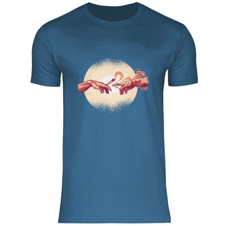 Erschaffung des Joint - Herren T - Shirt - Textilzauber