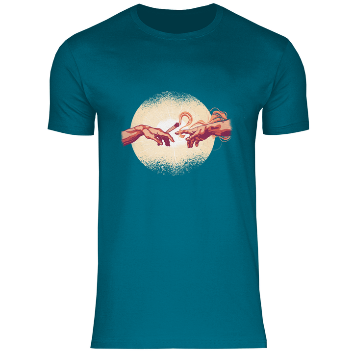 Erschaffung des Joint - Herren T - Shirt - Textilzauber