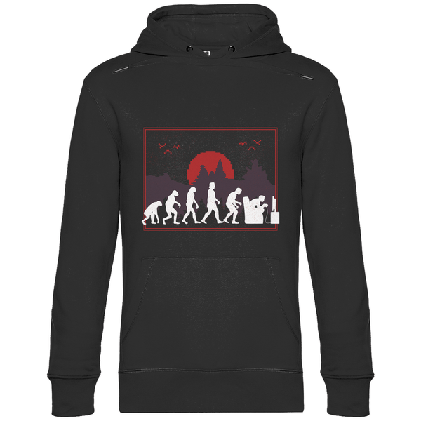 Evolution des Gamers - Herren Hoodie - Textilzauber