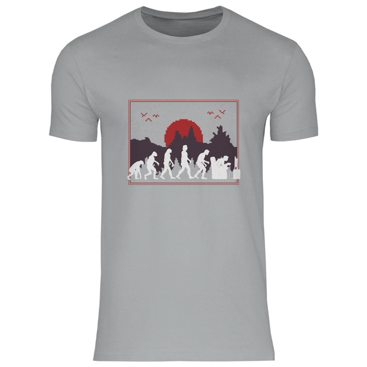 Evolution des Gamers - Herren T - Shirt - Textilzauber