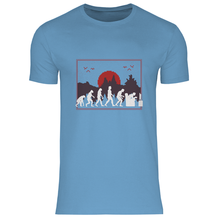 Evolution des Gamers - Herren T - Shirt - Textilzauber