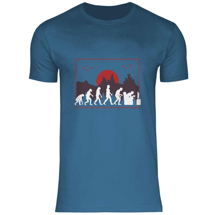 Evolution des Gamers - Herren T - Shirt - Textilzauber