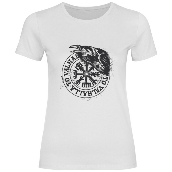 Rabe nach Valhalla - Damen T-Shirt