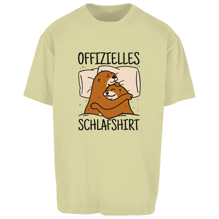 Otter Pärchen Oversize Schlafshirt
