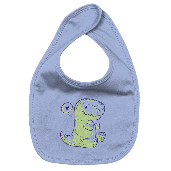 Süßer T-Rex Bio Baby-Lätzchen