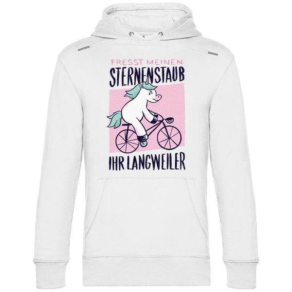 Fahrrad - Einhorn - Herren Hoodie - Textilzauber
