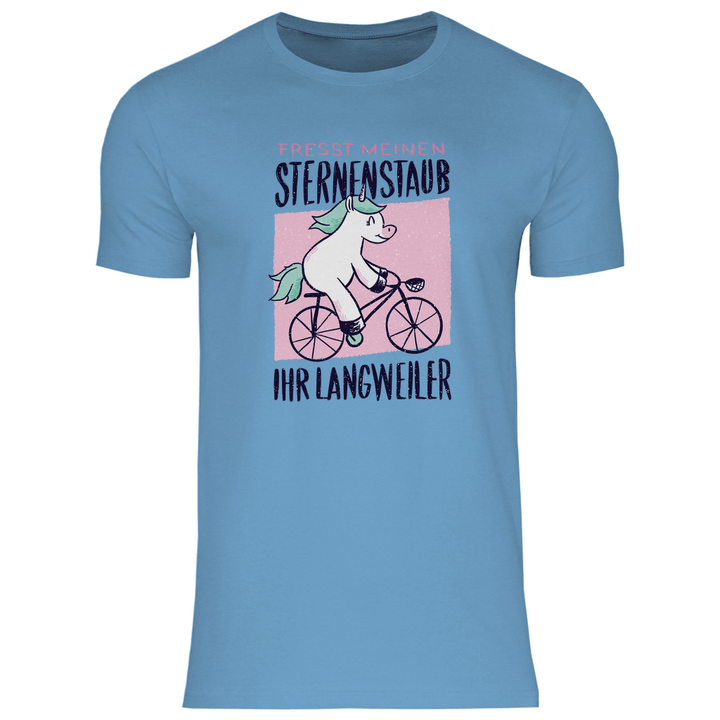Fahrrad - Einhorn - Herren T - Shirt - Textilzauber
