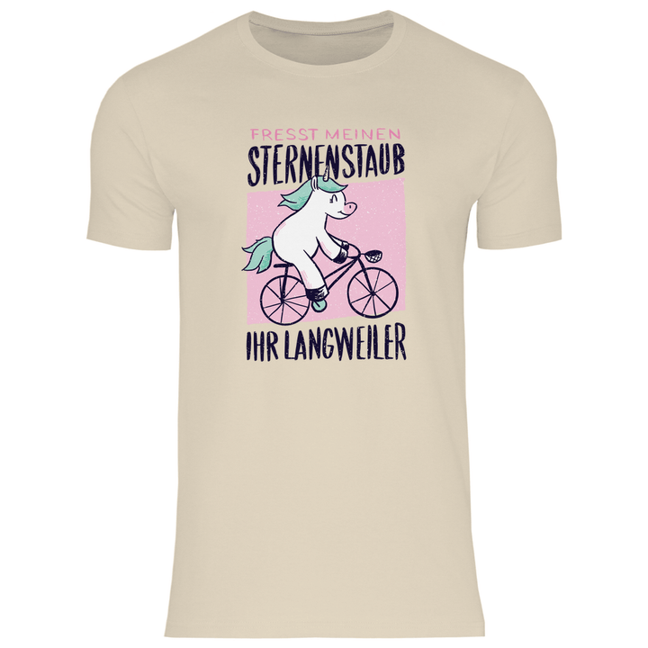 Fahrrad - Einhorn - Herren T - Shirt - Textilzauber