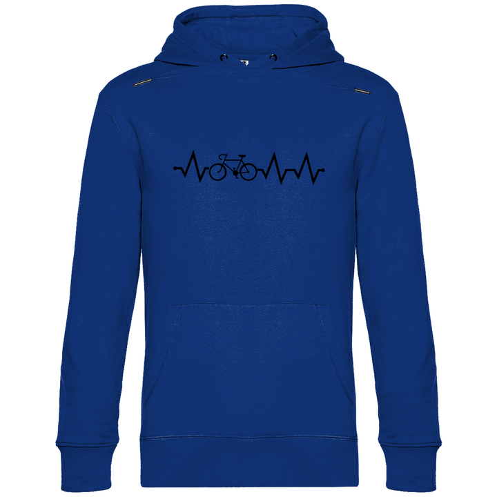 Fahrrad EKG - Herren Hoodie - Textilzauber