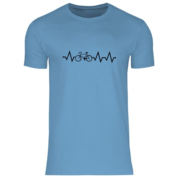 Fahrrad EKG - Herren T - Shirt - Textilzauber