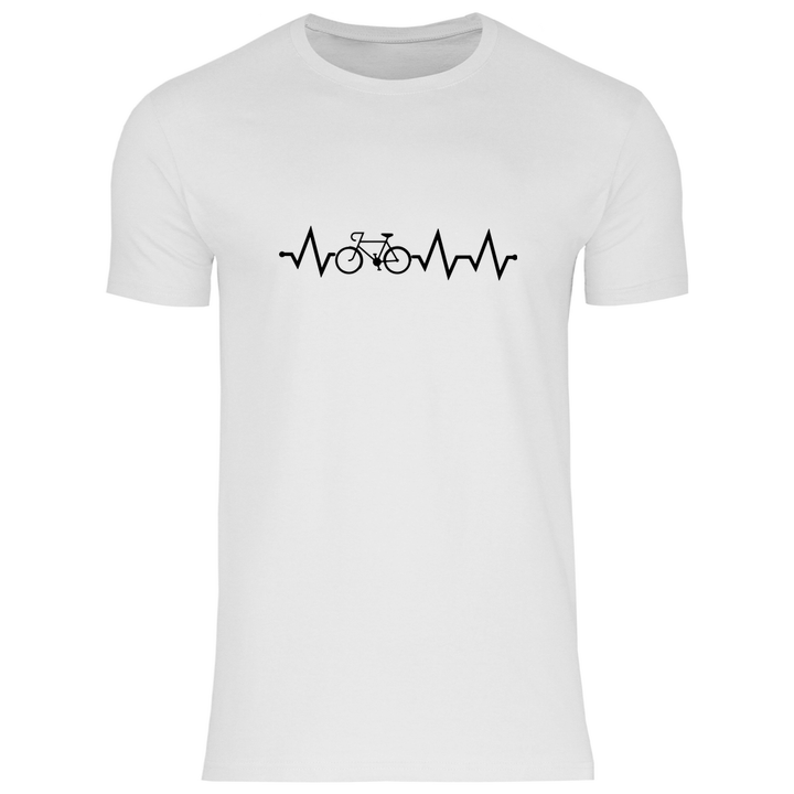 Fahrrad EKG - Herren T - Shirt - Textilzauber
